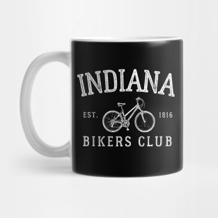 Indiana Bikers Club- Bicycle Mug